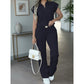 🔥👚 50% RABATT! Damen Freizeit-Oberteil & Hose 2-teiliges Set – Lässiger Zweiteiler für Alltag, Büro & Reise. 🌸💨