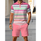 🔥50% RABATT!👕2-teiliges Hemd- & Shorts-Set für Herren – bequem, atmungsaktiv & vielseitig für Sommer, Freizeit & Reisen☀️🩳