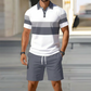 🔥50% RABATT!👕2-teiliges Hemd- & Shorts-Set für Herren – bequem, atmungsaktiv & vielseitig für Sommer, Freizeit & Reisen☀️🩳