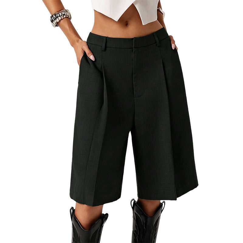 👖🌿 Damen-Bermudashorts in lockerer Passform – 55% RABATT! Bequeme Shorts, perfekte Länge – ideal für warme Tage & Freizeit. 🔥☀️