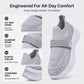Atmungsaktive Mesh-Sneaker für Damen im Freizeitstil