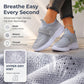 Atmungsaktive Mesh-Sneaker für Damen im Freizeitstil