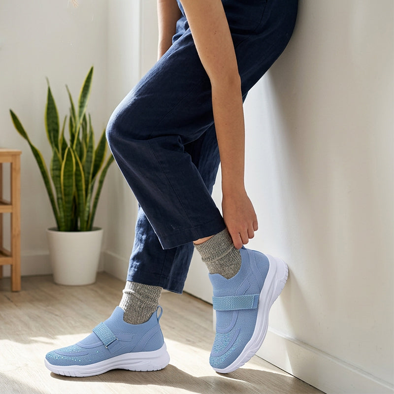 Atmungsaktive Mesh-Sneaker für Damen im Freizeitstil
