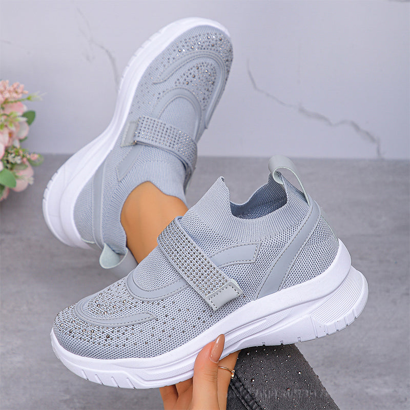 Atmungsaktive Mesh-Sneaker für Damen im Freizeitstil
