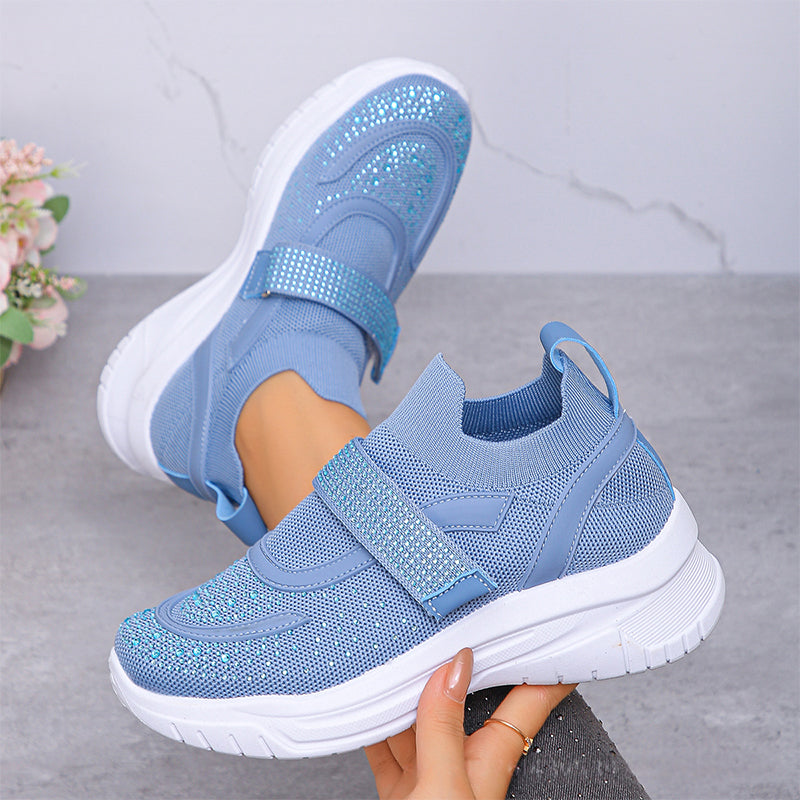 Atmungsaktive Mesh-Sneaker für Damen im Freizeitstil