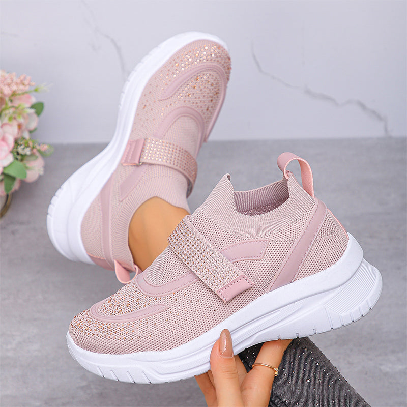 Atmungsaktive Mesh-Sneaker für Damen im Freizeitstil