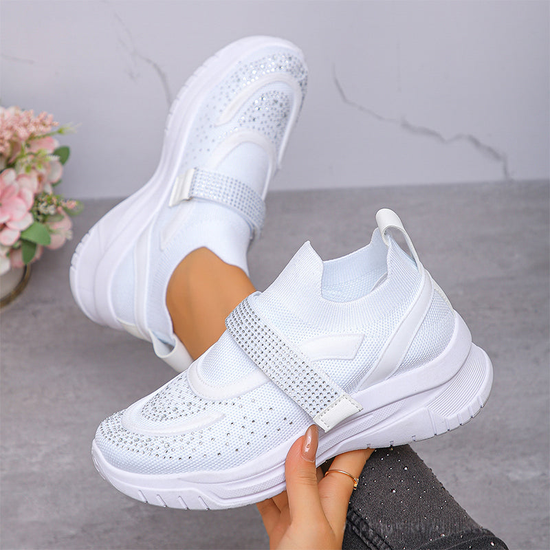 Atmungsaktive Mesh-Sneaker für Damen im Freizeitstil
