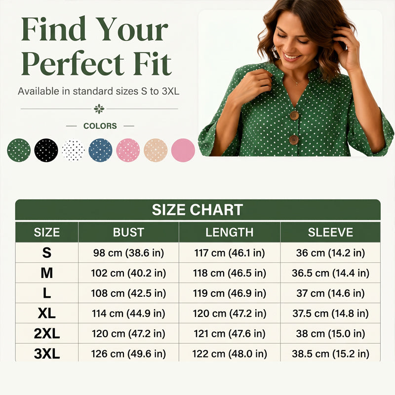 👗Sommerkleid für Damen mit Polka-Dots und Rüschenärmeln – mühelos schick und figurschmeichelnd ✨