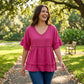 Damen Boho-Fransen-Oberteil mit Cutout