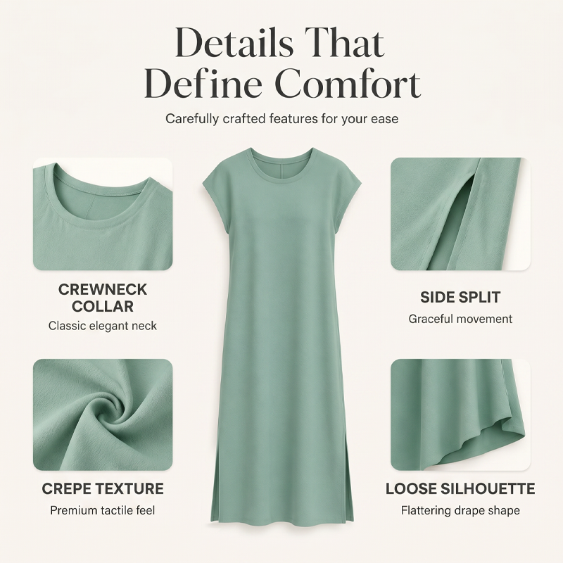 ⏰ Countdown läuft – 50% nur noch 3 Tage! Ärmelloses Sommerkleid mit Seitenschlitz für Damen