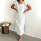 ⏰ Countdown läuft – 50% nur noch 3 Tage! Ärmelloses Sommerkleid mit Seitenschlitz für Damen