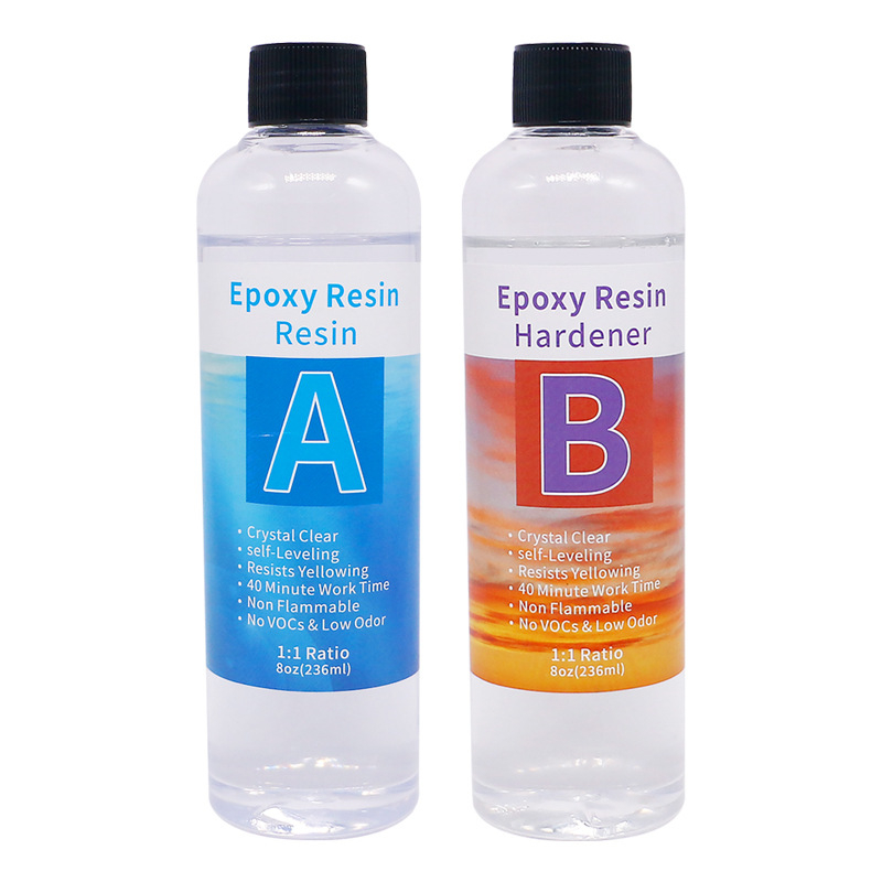 Kristallklares Epoxyharz Kit