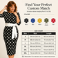 👗🌸 Elegantes Retro-Polka-Kleid – zeitlos und feminin