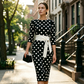 👗🌸 Elegantes Retro-Polka-Kleid – zeitlos und feminin