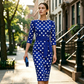 👗🌸 Elegantes Retro-Polka-Kleid – zeitlos und feminin