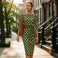 👗🌸 Elegantes Retro-Polka-Kleid – zeitlos und feminin