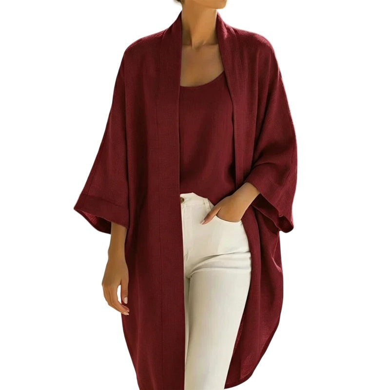 🌺2-teiliges Set aus Tanktop und Strickjacke für Damen