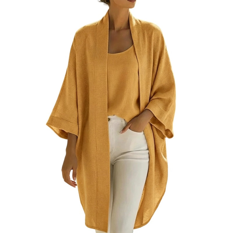 🌺2-teiliges Set aus Tanktop und Strickjacke für Damen