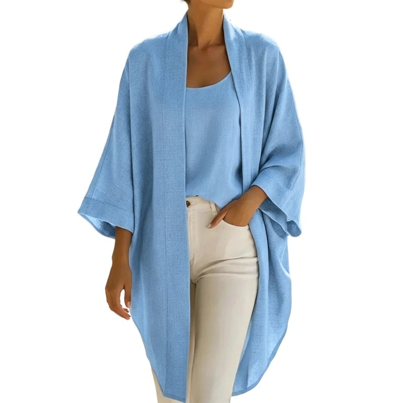 🌺2-teiliges Set aus Tanktop und Strickjacke für Damen