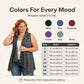 Lässige, ärmellose, drapierte Strickjacke für Damen