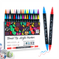 🎨 50% RABATT! ⏳ Schnelltrocknende Doppelspitzen-Acrylmarker Set – Feine & breite Spitzen – Perfekt für Kunst, Bullet Journal oder DIY-Projekte – deckend, wasserfest & vielseitig ✨🖌️