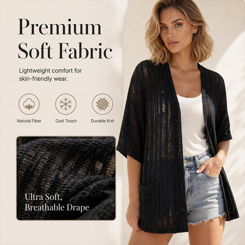 🔥Neuheiten & Sonderangebote – Leichte Sommer-Strickjacke für Damen