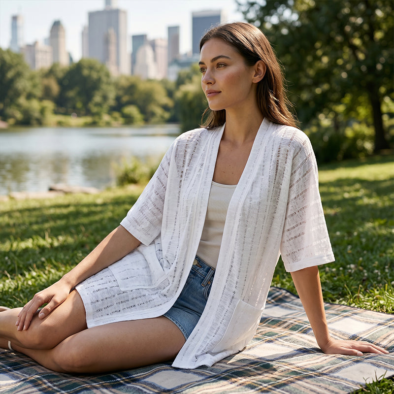 🔥Neuheiten & Sonderangebote – Leichte Sommer-Strickjacke für Damen