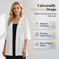 🌟Leichte transparente offene Strickjacke