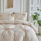 🛏️ 50 % RABATT! ☁️ Elegantes Bettwäsche-Set mit Faltenwurf-Design