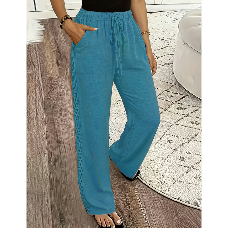 ⌛Zeitlich begrenztes Angebot – Lässige Damenhose mit geradem Bein