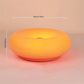🍩 ✨Donutformad LED-bordslampa med touch – steglös dimning, 3 ljuslägen & USB-laddning