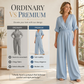 ⏳Zeitlich begrenztes Angebot 50% Rabatt⏰Damen elegantes V-Ausschnitt Weitbein-Jumpsuit👚👖