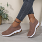 Damen Slip-On atmungsaktive Wanderschuhe