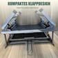 Tragbares BBQ-Grillset mit rotierendem Grillrost