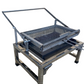 Tragbares BBQ-Grillset mit rotierendem Grillrost