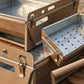 Tragbarer Edelstahl-BBQ-Grill mit Wendefunktion