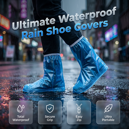 Foldable Waterproof Rain Shoe Covers