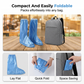 Foldable Waterproof Rain Shoe Covers