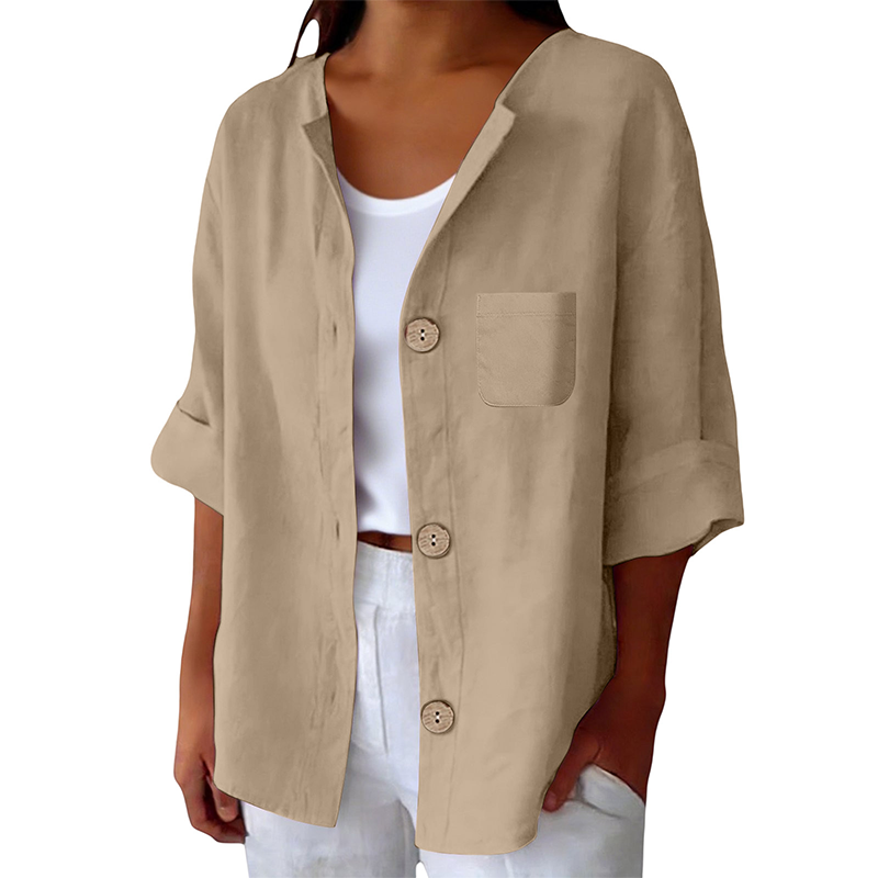 Sommerbluse für Damen in lockerer Passform