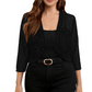 Damen schimmernde Mesh-Cardigan mit offenem Vorderteil