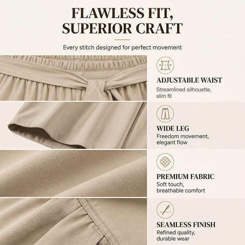 Jumpsuit für Damen mit halben Ärmeln und weitem Bein
