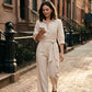 Jumpsuit für Damen mit halben Ärmeln und weitem Bein