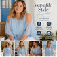 ⌛Zeitlich begrenztes Angebot – Damen Sommer Cold-Shoulder-Rüschen-Oberteil
