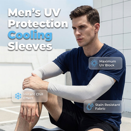 Atmungsaktive, kühlende Ärmel mit UV-Schutz