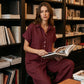Lässiger, locker sitzender Kurzarm-Jumpsuit mit Knöpfen für Damen