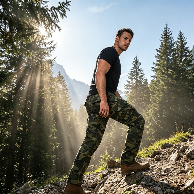 🔥Herren Urban Camouflage Cargohose