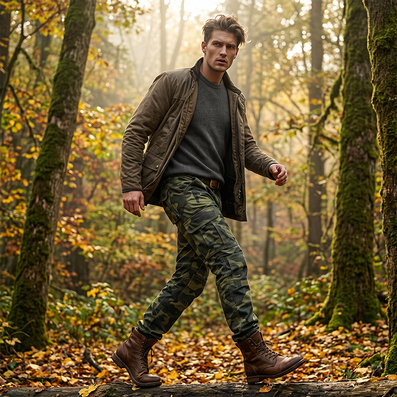 🔥Herren Urban Camouflage Cargohose
