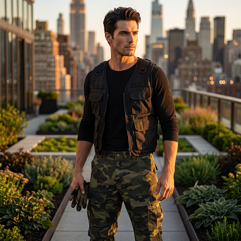 🔥Herren Urban Camouflage Cargohose