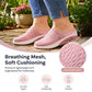 ⭐ 4,9 Sterne – nicht ohne Grund! Atmungsaktive Mesh-Plateauslipper für Damen