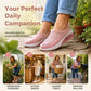⭐ 4,9 Sterne – nicht ohne Grund! Atmungsaktive Mesh-Plateauslipper für Damen